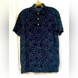 Dunning Golf button up men’s performance polo shirt. Sz. XS